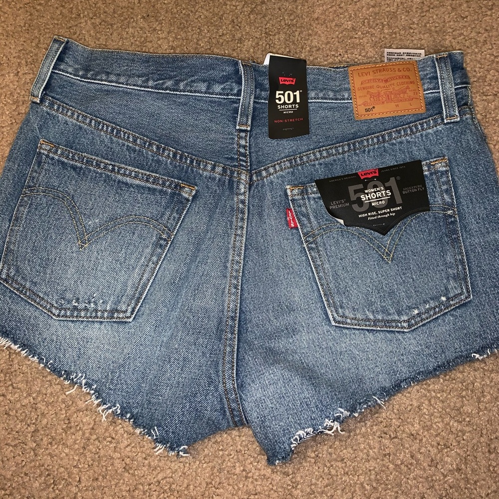 Levi’s 501 High Waisted Shorts